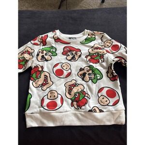 Super Mario‎ Sweatshirt 3T NWT